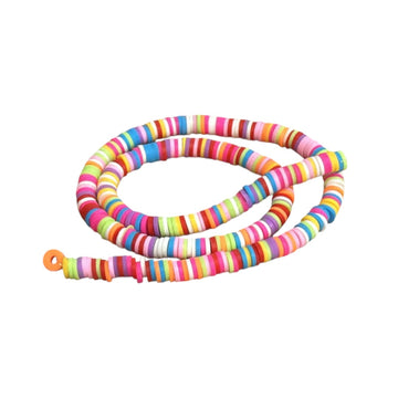 MULTI COLOUR POLYMER CLAY FIMO BEADS