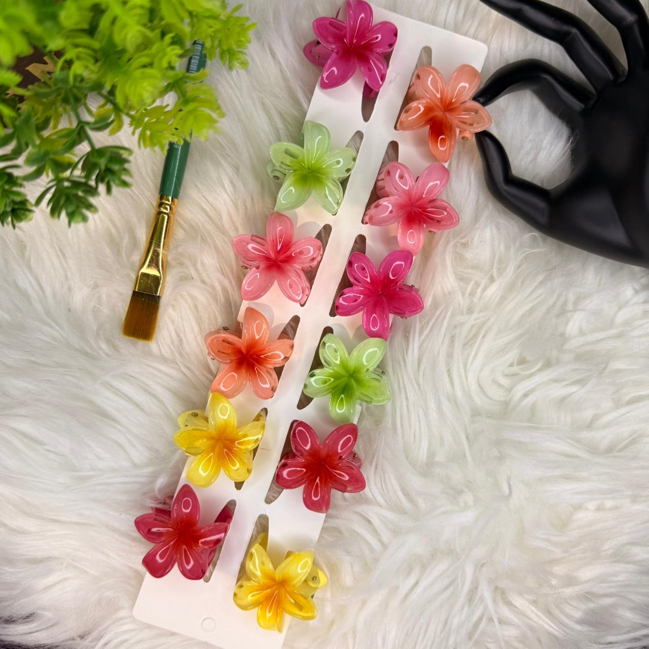 Kamboja Flower Hair Clip