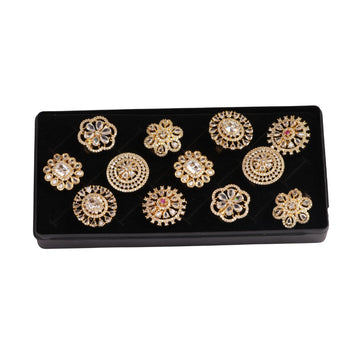 Fancy Finger Ring (Gold Plated) Model 2