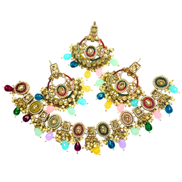 Dhyani Multi color Bead Design