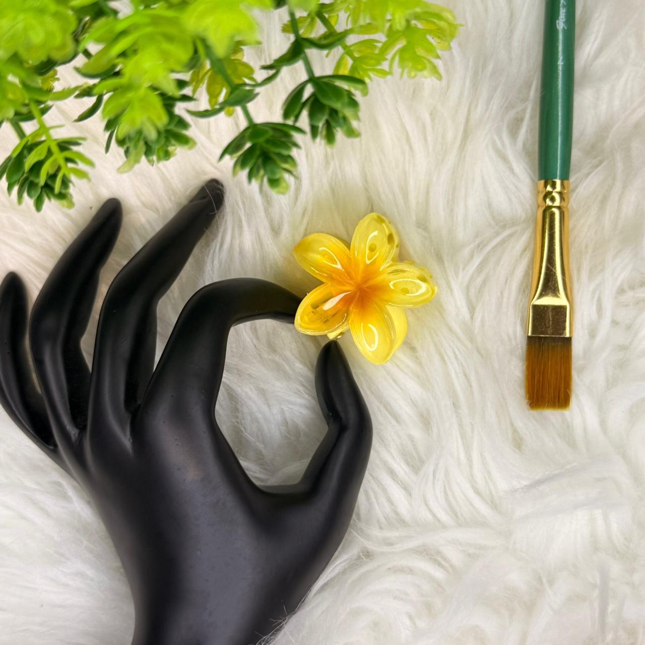 Kamboja Flower Hair Clip