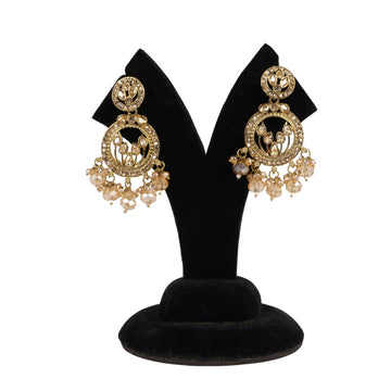 Dhwani Earrings – Gold Finish Model 13