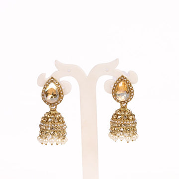 Dhwani Earrings – Gold Finish Model 16