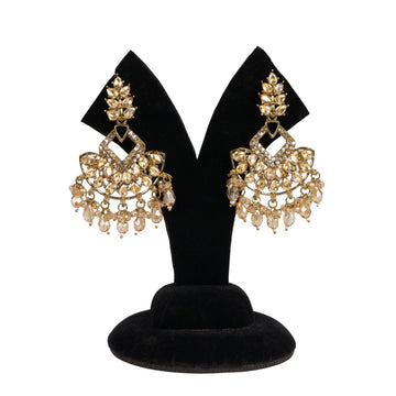 Dhwani Earrings – Gold Finish Model 18