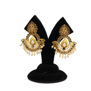 Dhwani Earrings – Gold Finish Model 20