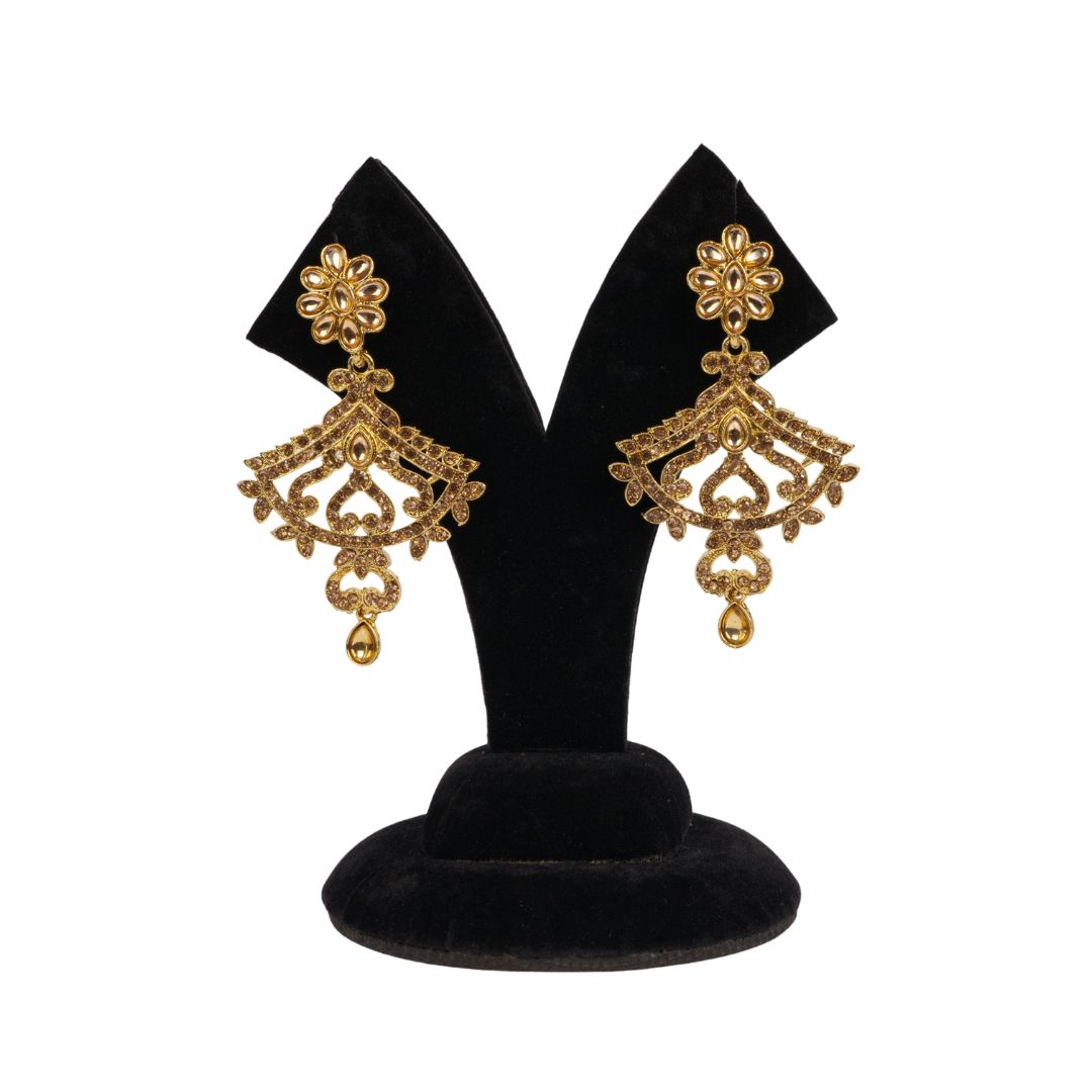 Dhwani Earrings – Gold Finish Model 21