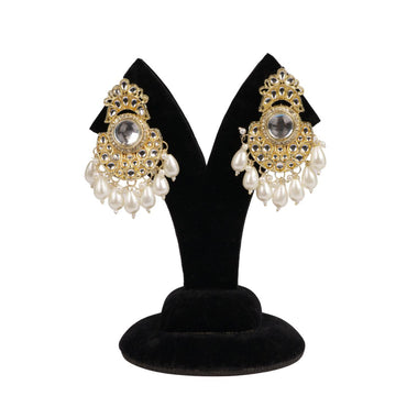 Dhwani Earrings – Gold Finish Model 3