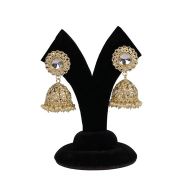 Dhwani Earrings – Gold Finish Model 6
