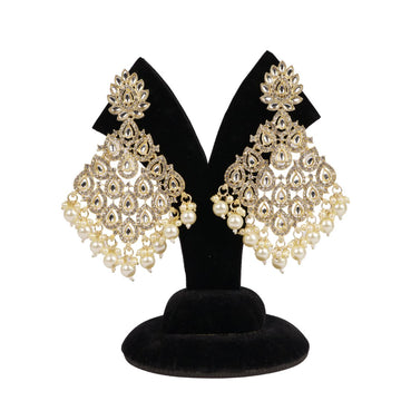 Dhwani Earrings – Gold Finish