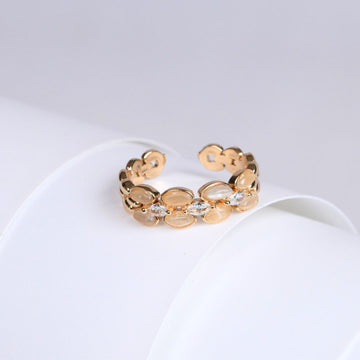 Fancy Korean Finger Rings – Gold, Silver & Rose Gold Finish 5