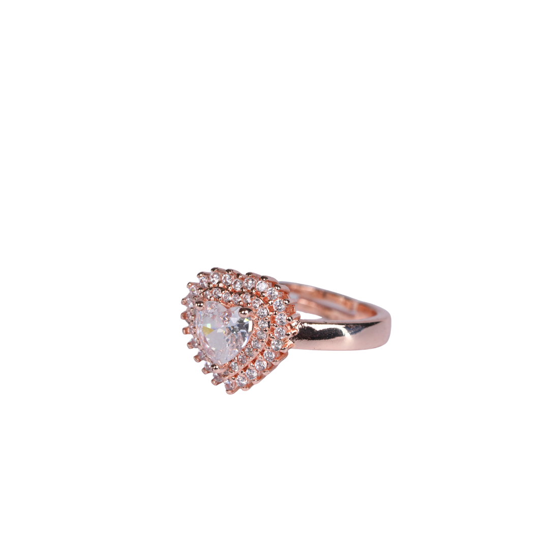 Fancy Korean Finger Rings – Gold, Silver & Rose Gold Finish 10