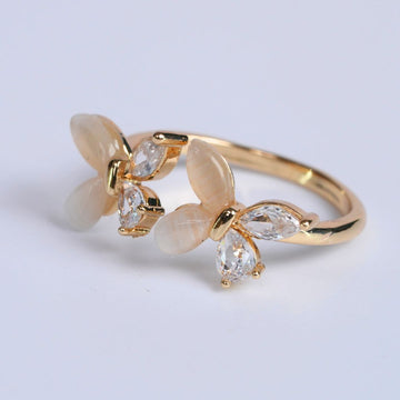 Fancy Korean Finger Rings – Gold, Silver & Rose Gold Finish 4