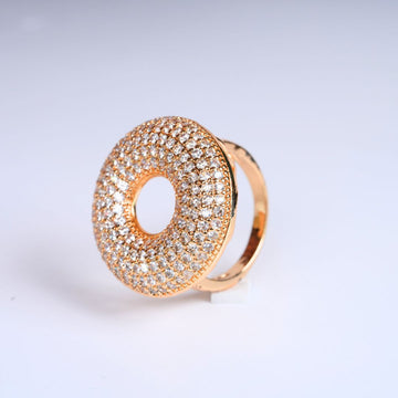 Pave Doughnut Ring